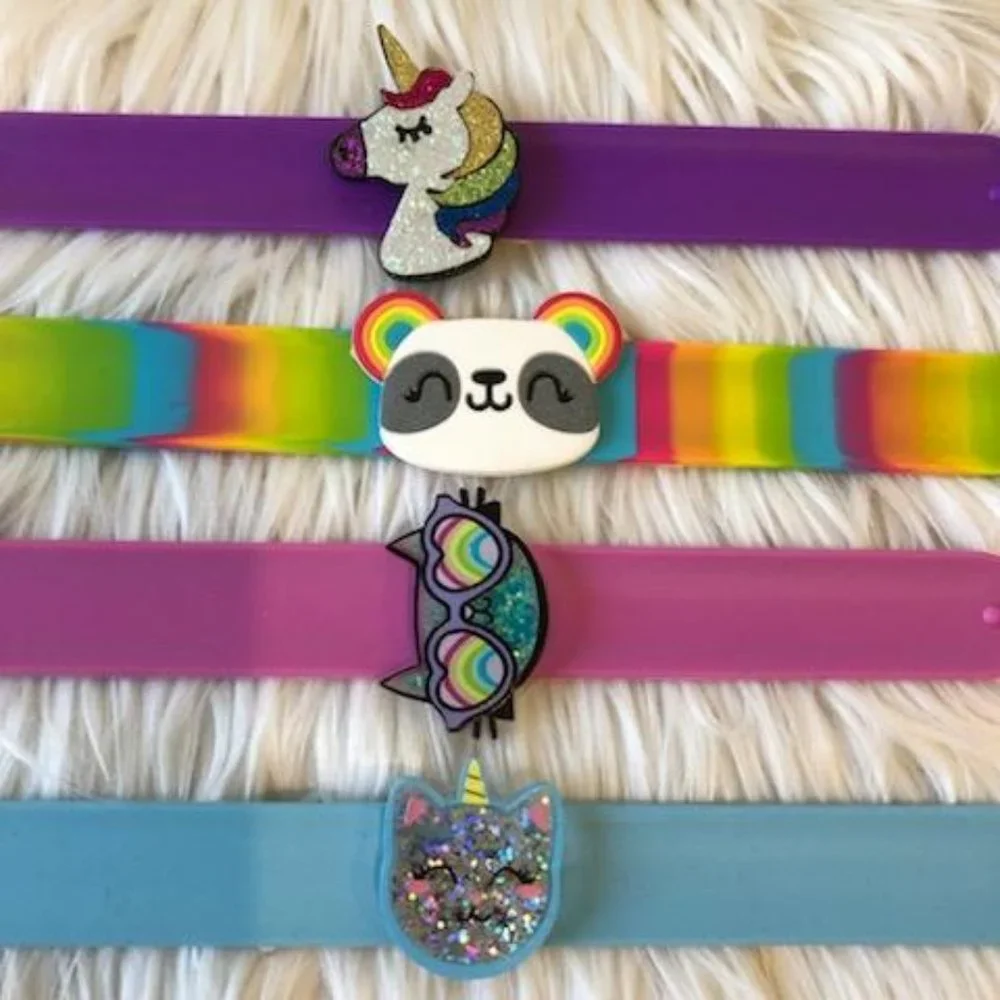 Claire’s Set of 4 Slap Bracelets